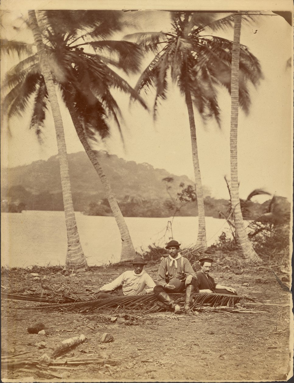 [Tripulantes de la expedición Selfridge al istmo de Darién (Panamá)]. de Timothy H. OSullivan