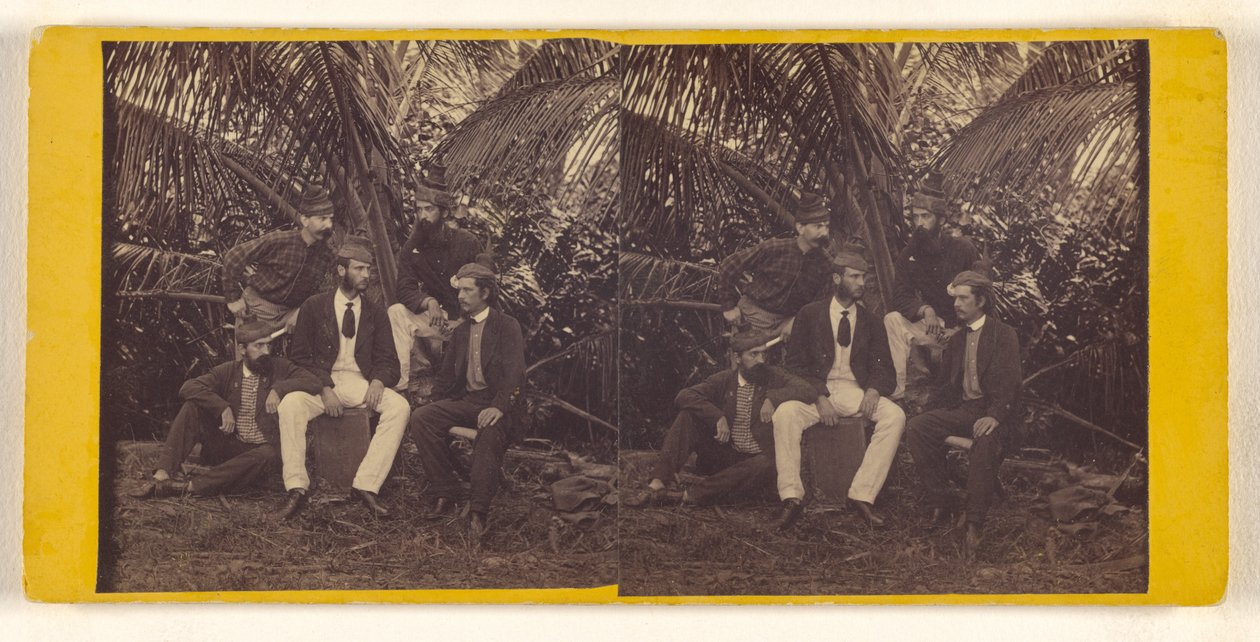 [Don Collins y sus amigos en tierra en la bahía de San Blas, expedición de Darién] de Timothy H. O