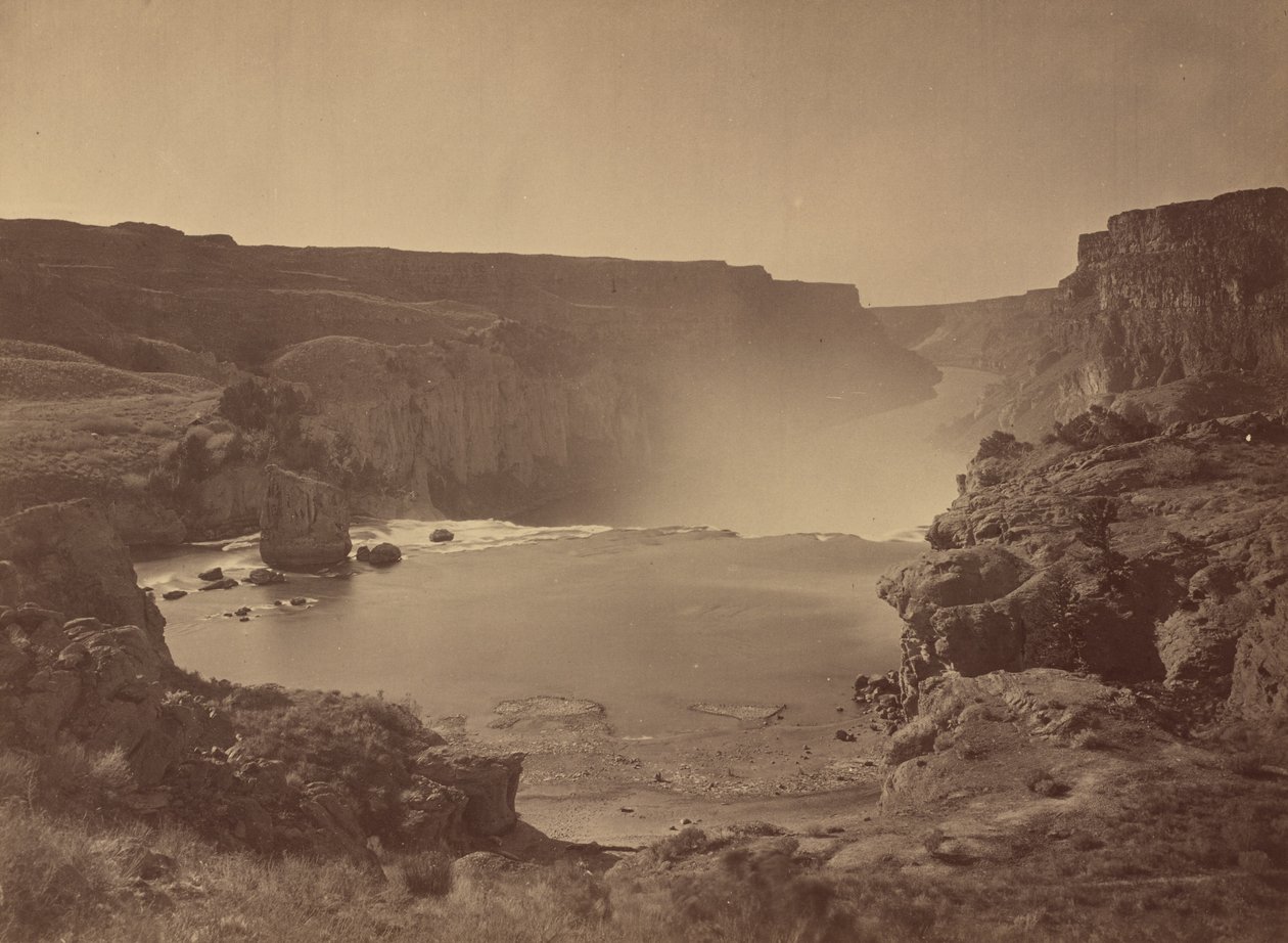 Cataratas Shoshone, río Snake, Idaho de Timothy H. O