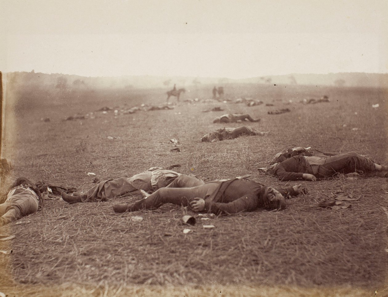 Una cosecha de muerte, Gettysburg, Pensilvania de Timothy O