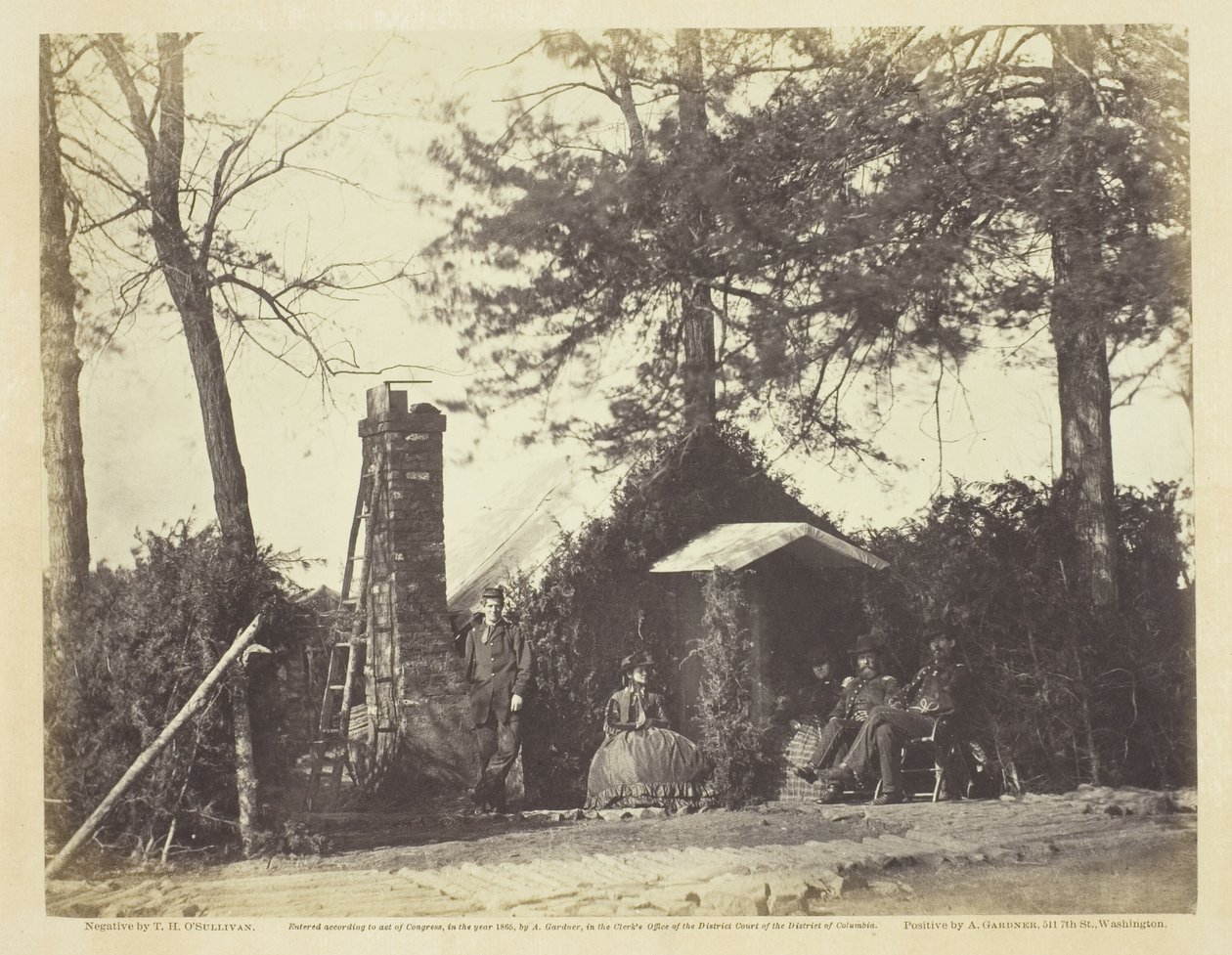 Arquitectura del campamento, Brandy Station, Virginia de Timothy O