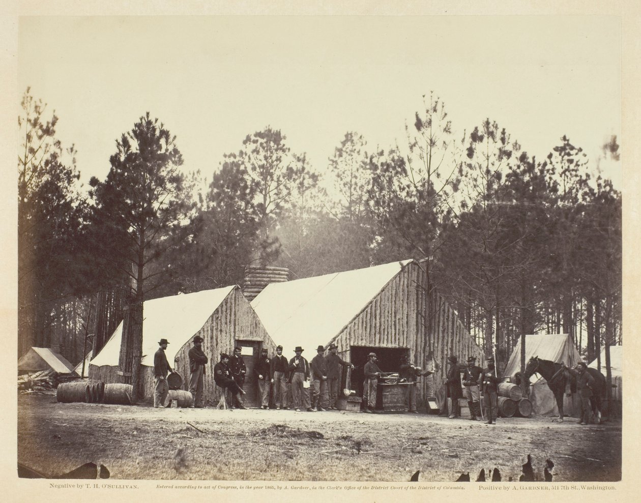 Departamento de intendencia, cuartel general del Ejército del Potomac de Timothy O