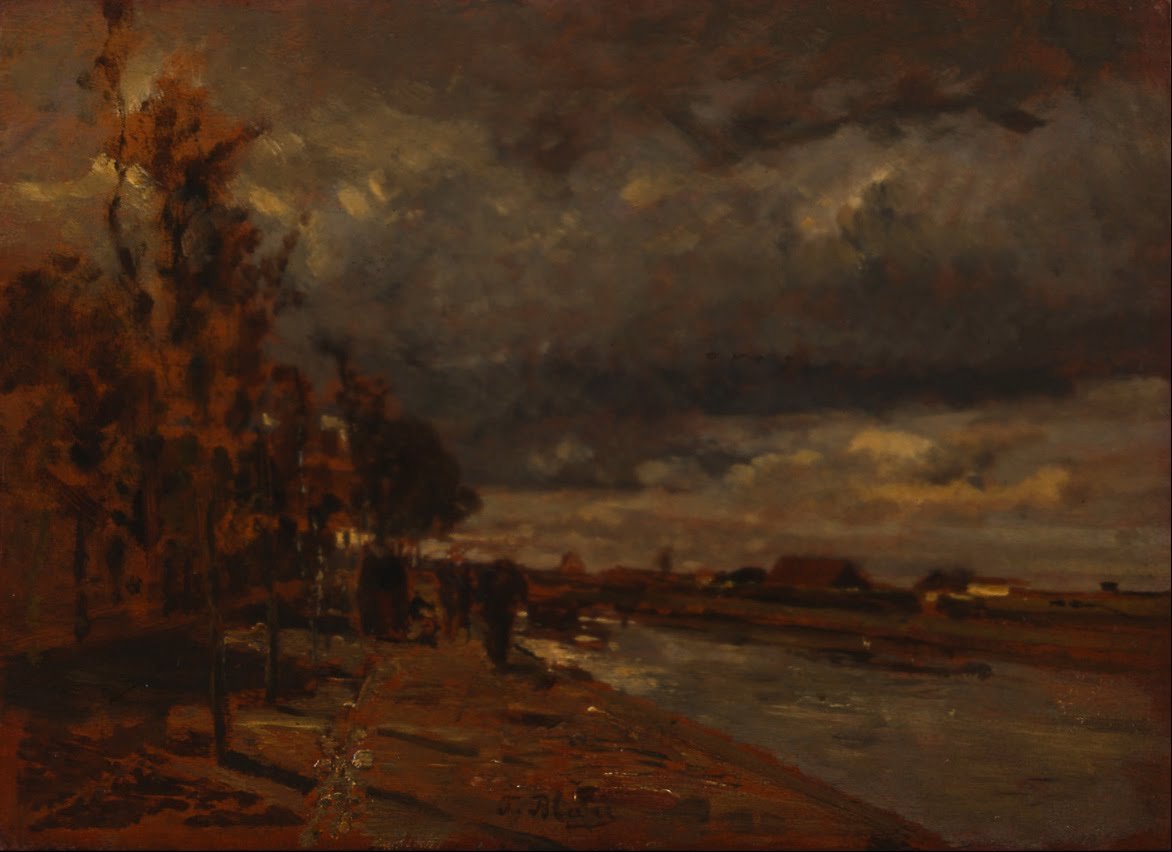 Canal en Holanda de Tina Blau