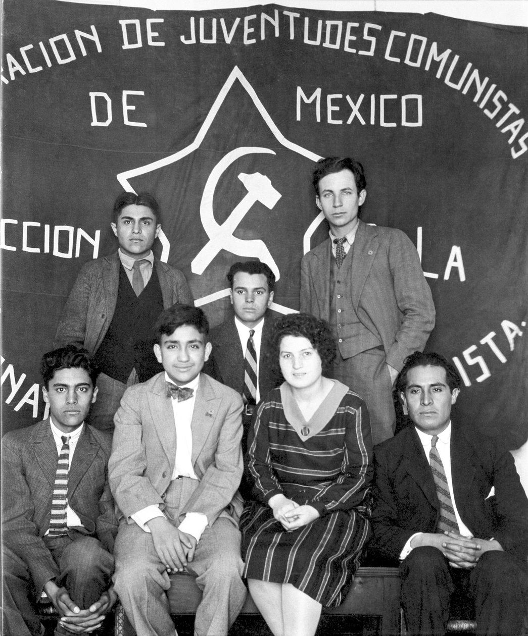 Comité Nacional de la Organización Juvenil del Partido Comunista de México, Ciudad de México, 1928 de Tina Modotti