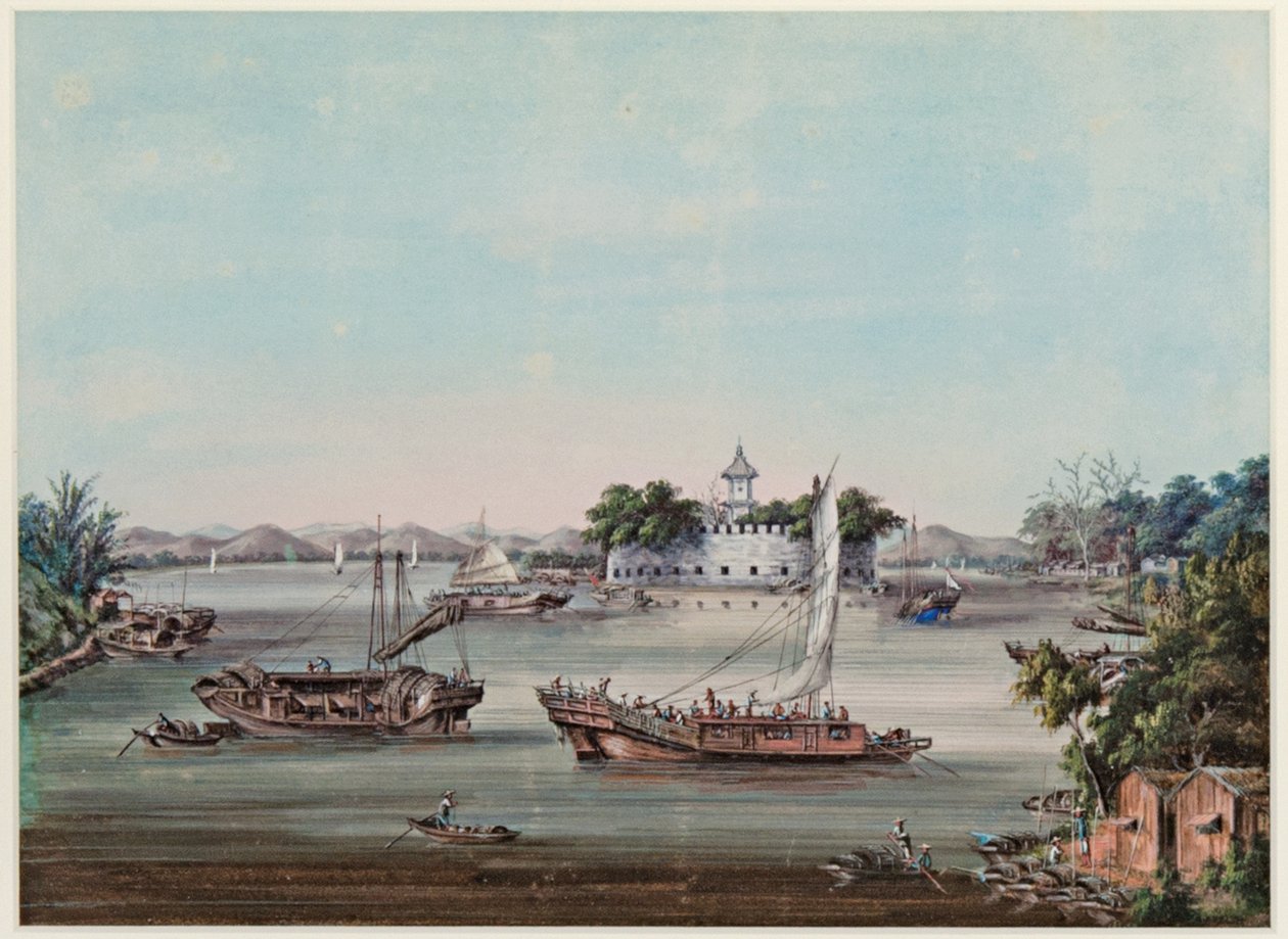 Fuerte Dahuangjiao, Río Perla de Tingqua