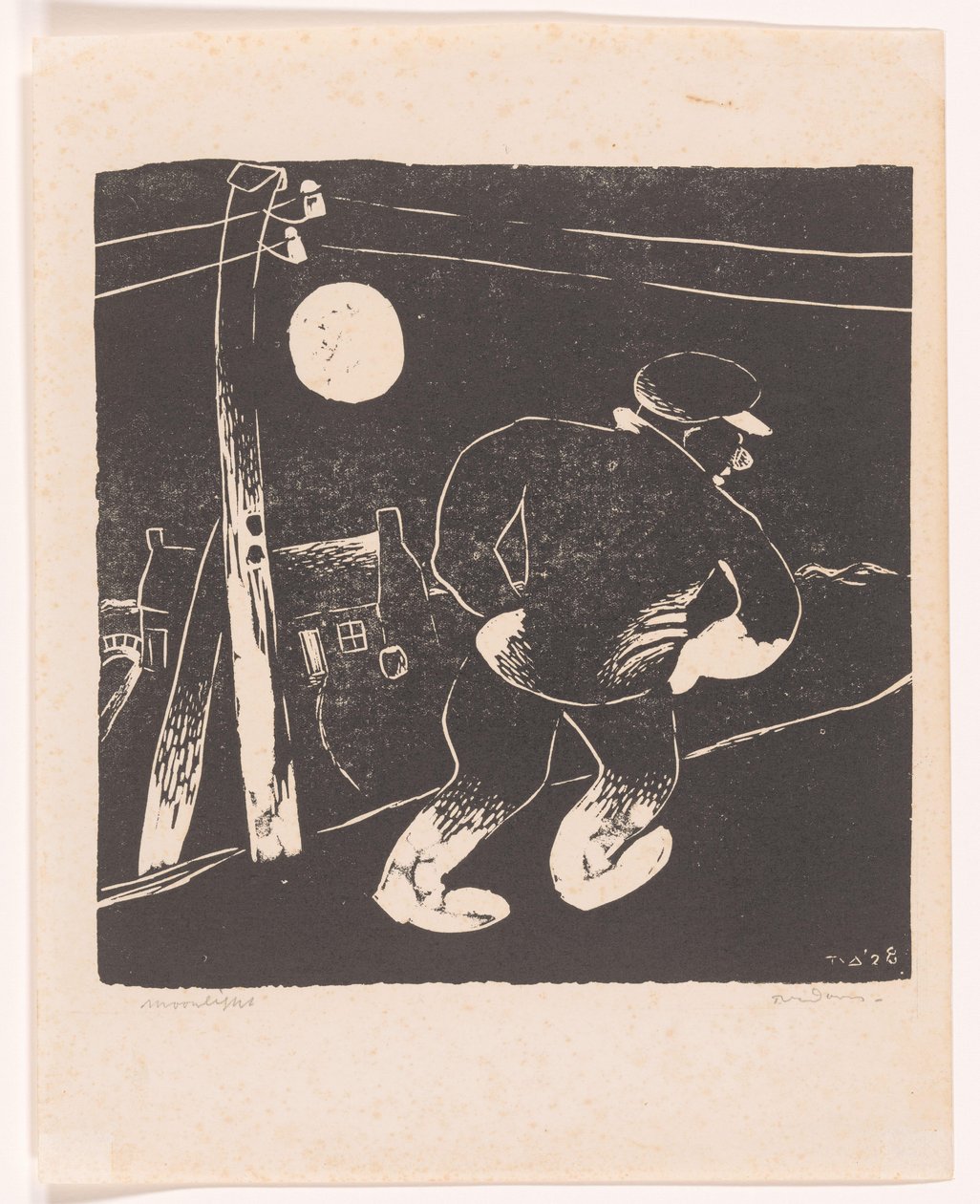Moonlight (título original del objeto) de Tinus van Doorn (signed by artist)