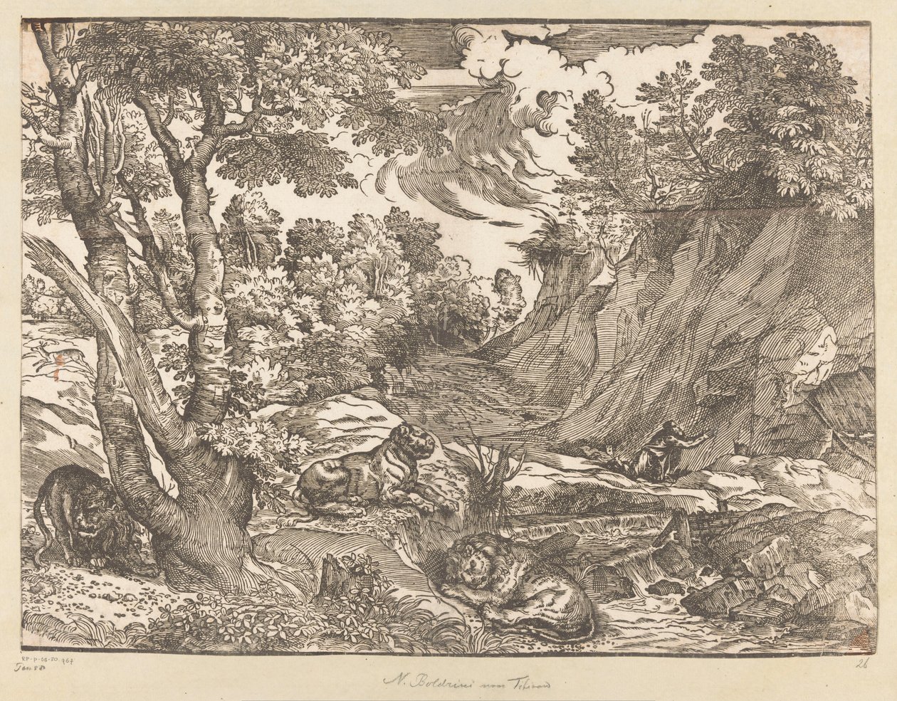 Paisaje con San Jerónimo de Titiaan