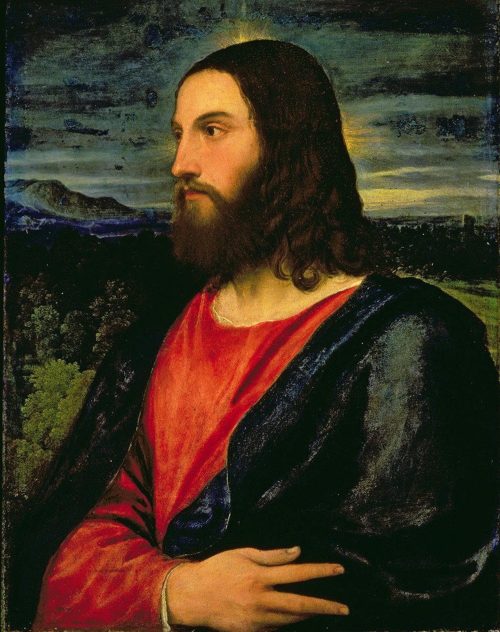 Cristo el Redentor de Tiziano Vecelli