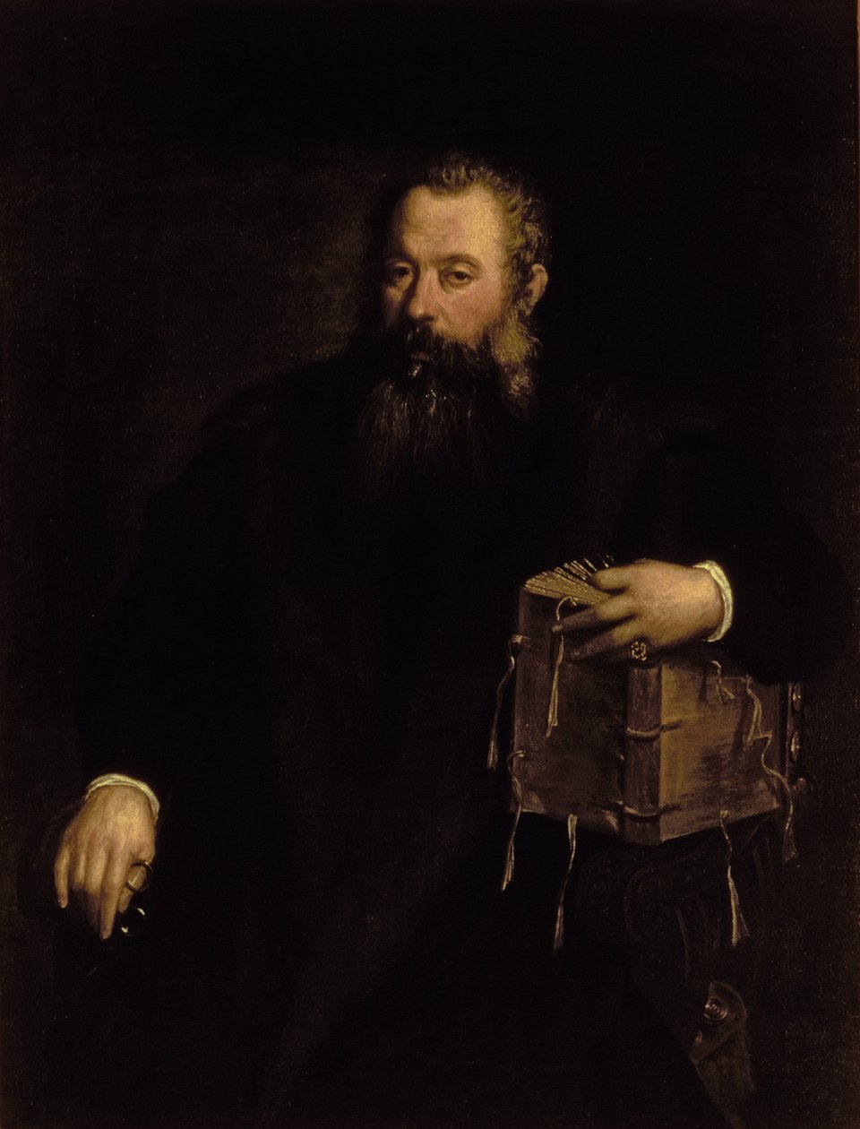 Retrato del doctor Andreas Vesalius de Tiziano Vecelli