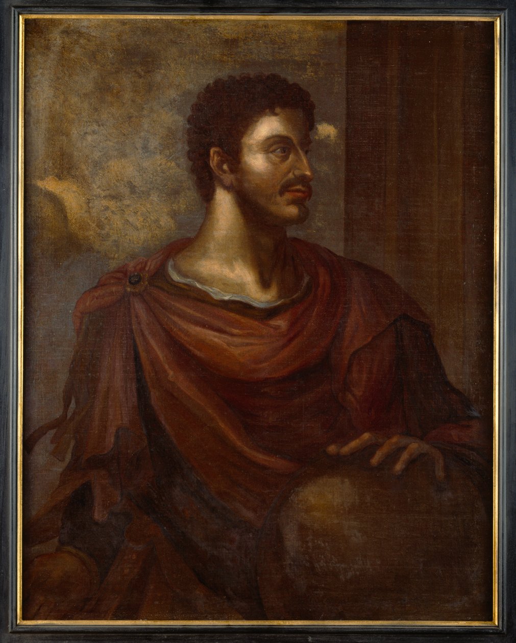 Augustus Octavius (óleo sobre lienzo) de Titian (c.1488 1576) (after)