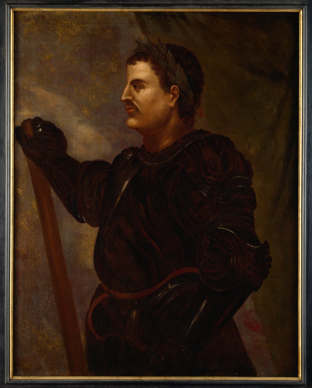 Claudio César (óleo sobre lienzo) de Titian (c.1488 1576) (after)