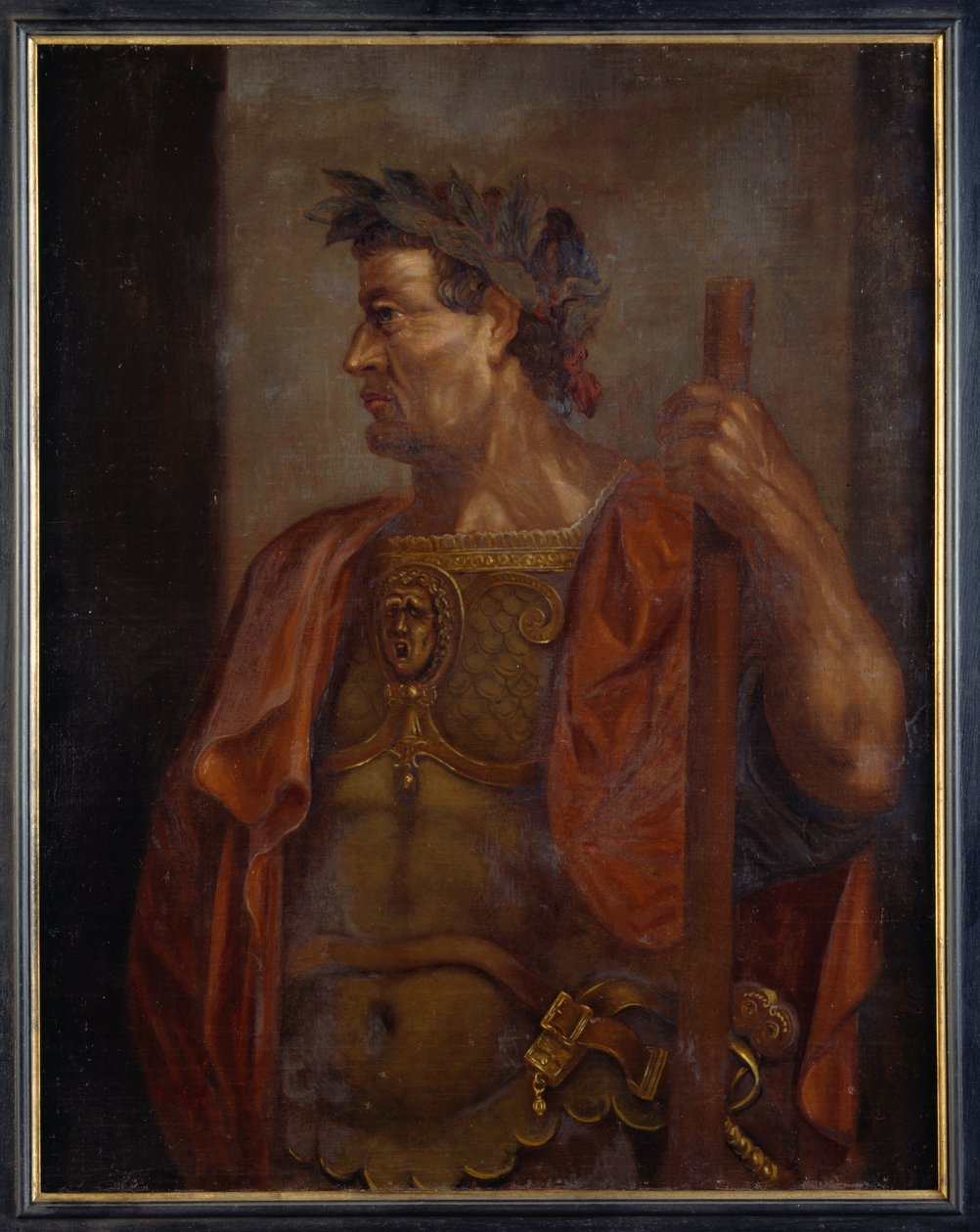 Sergio Galba (óleo sobre lienzo) de Titian (c.1488-1576) (after)