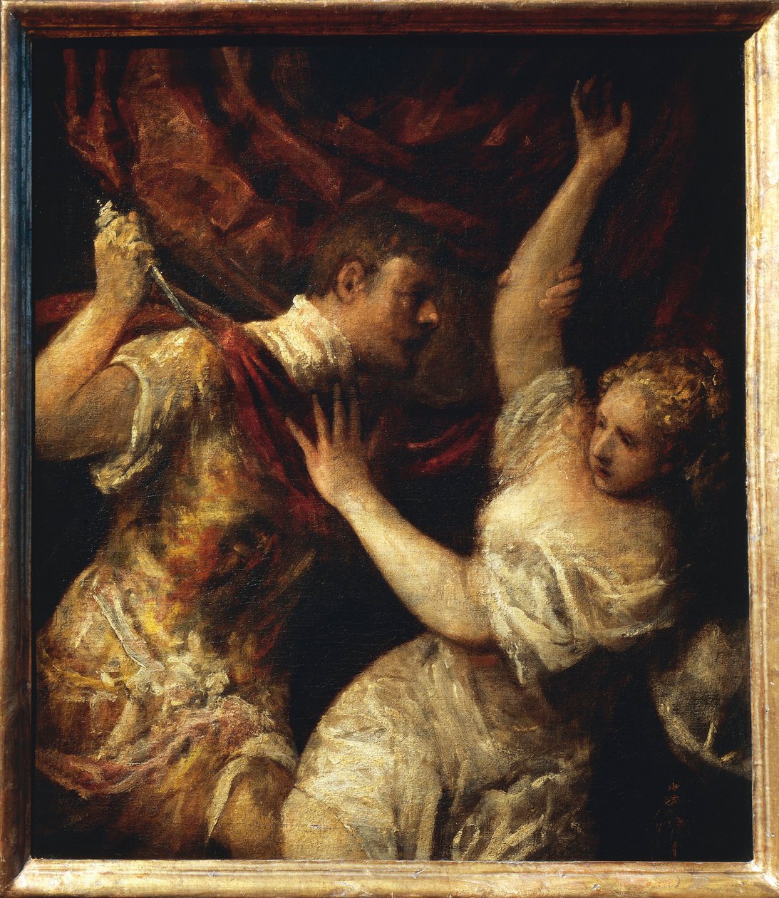 Austria, Viena, Tarquinio y Lucrecia de Titian (c.1488 1576)