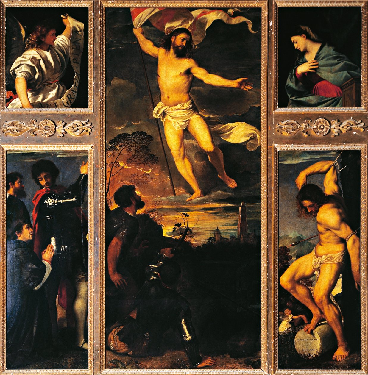 Retablo de Averoldi de Titian (c.1488 1576)