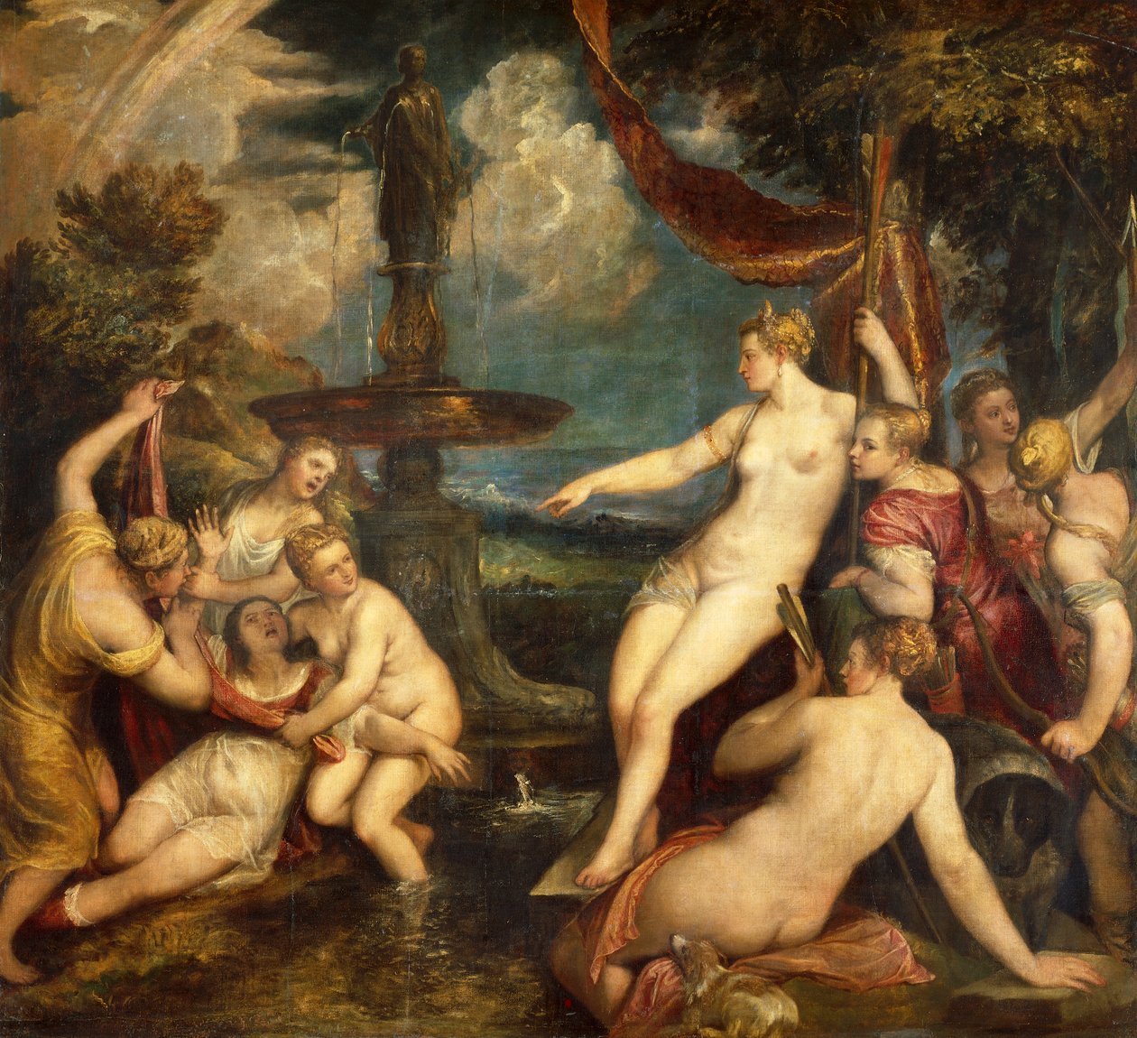 Diana y Calisto de Titian (c.1488 1576)