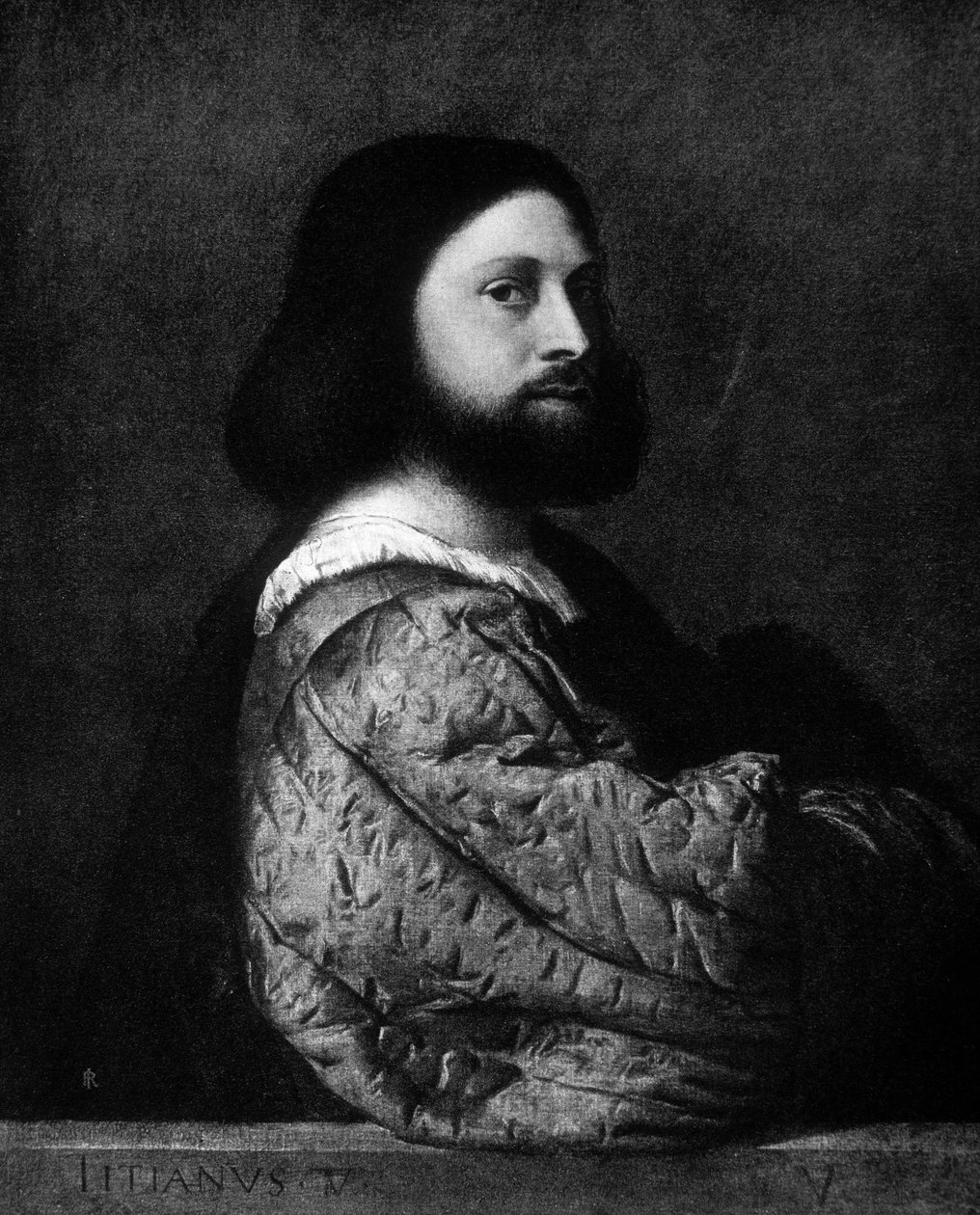 Retrato de El Ariosta (Ludovico Ariosto) de Titian (c.1488 1576) (after)