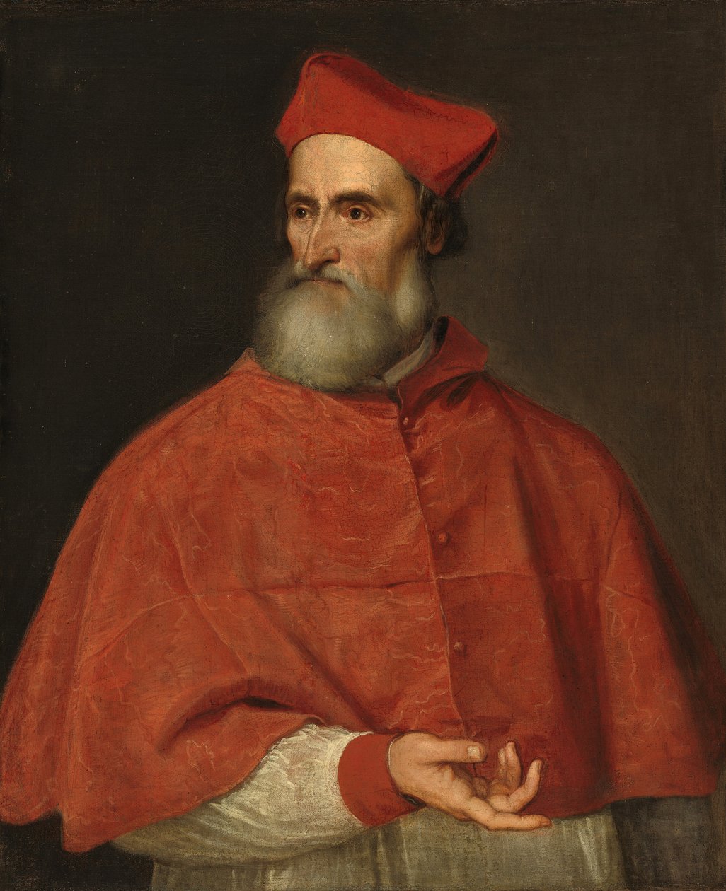 Retrato del cardenal Pietro Bembo de Tiziano Vecelli