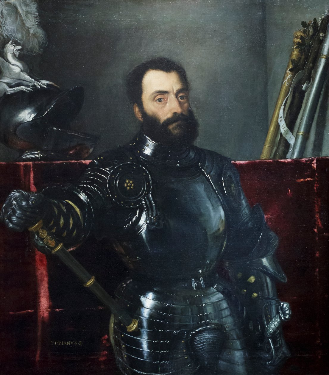 Retrato de Francesco Maria I della Rovere de Titian (c.1488 1576)