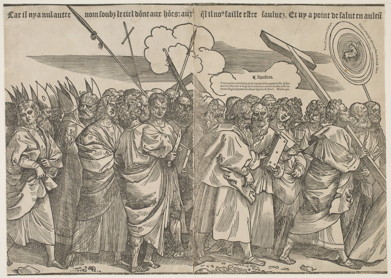 Apóstoles, c.1511 de Tiziano Vecelli
