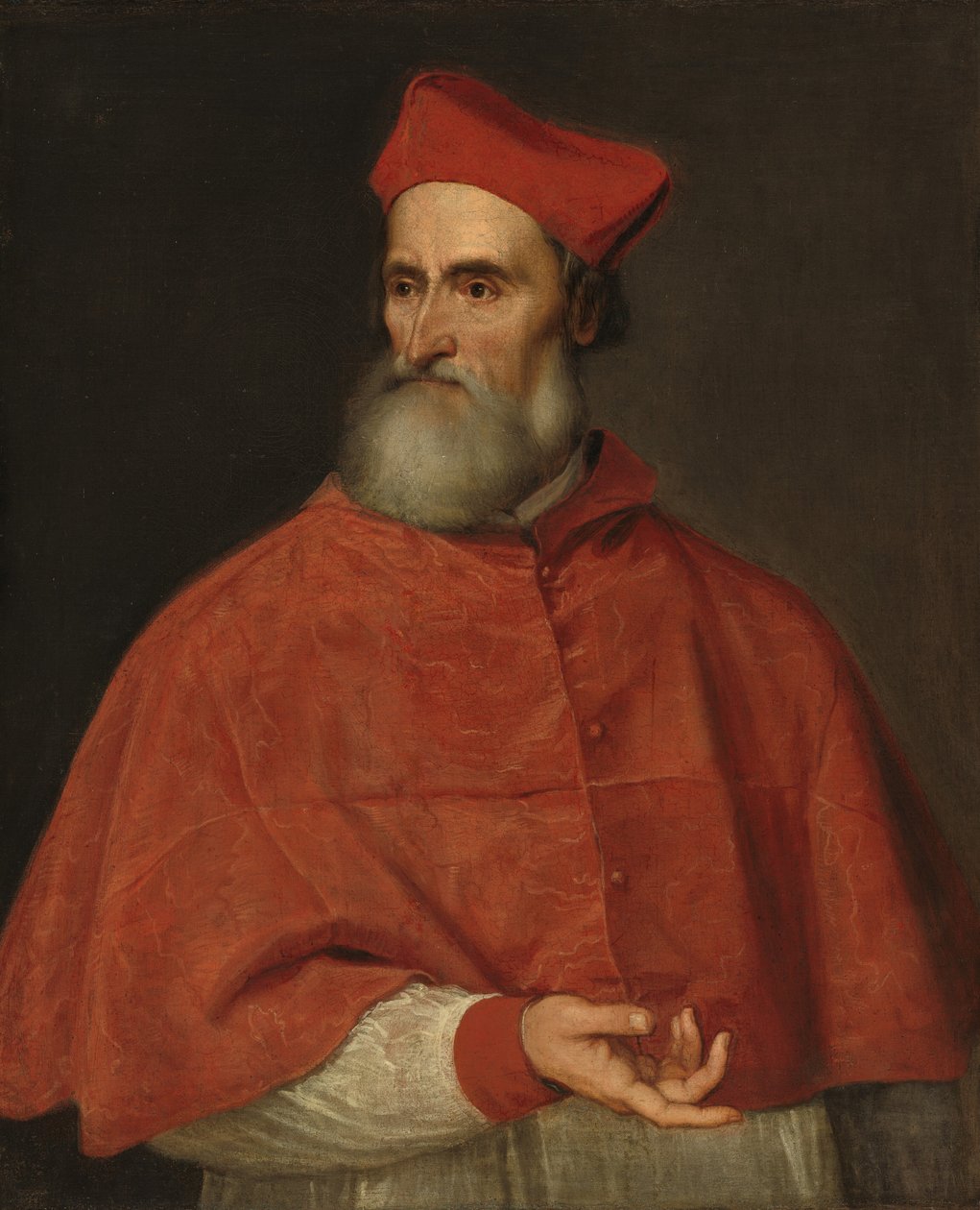 Cardenal Pietro Bembo, 1539-1540 de Titian
