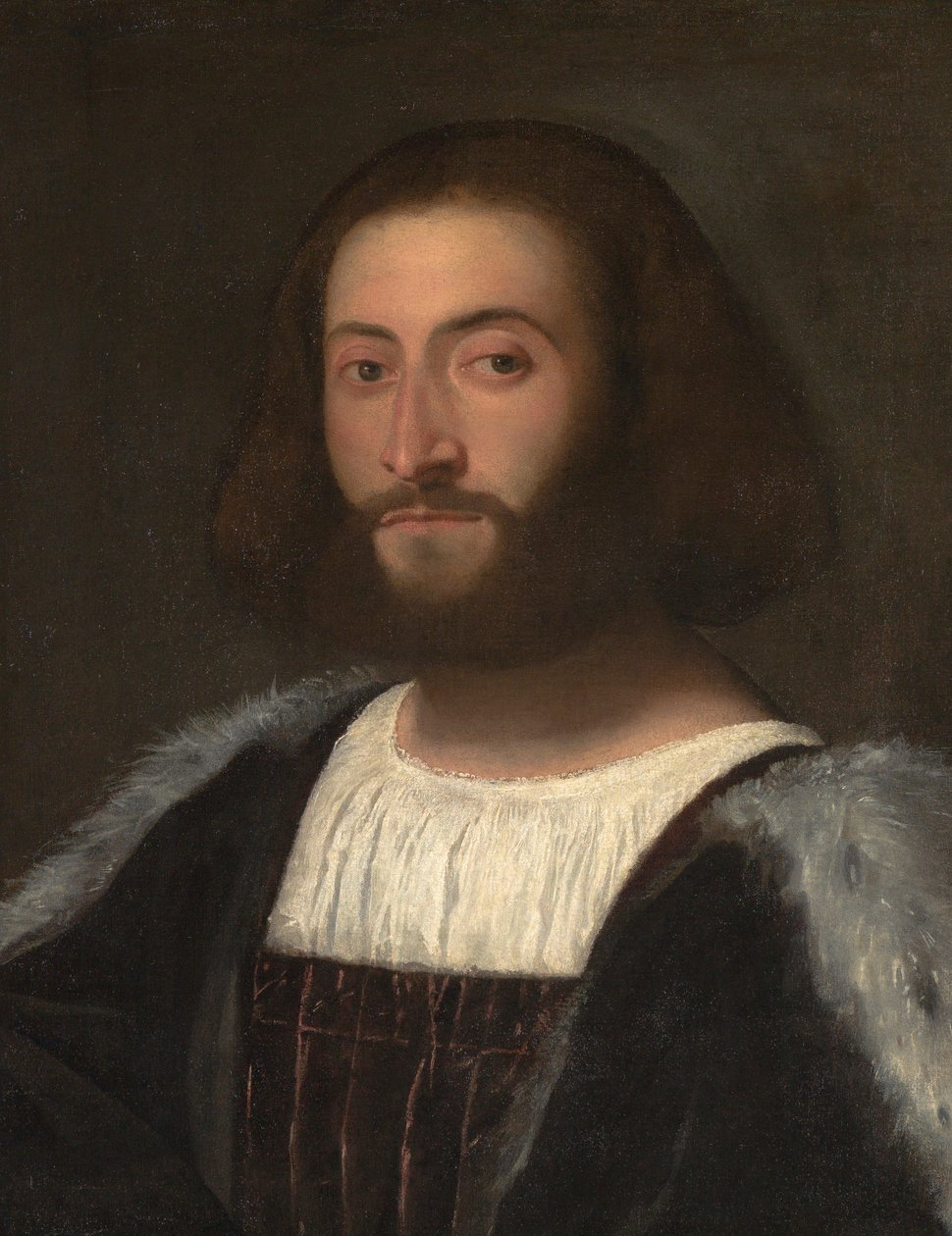 Retrato de un hombre de Titian