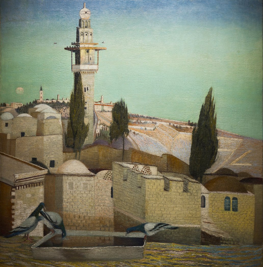 El Monte de los Olivos en Jerusalén de Tivadar Kosztka Csontvary