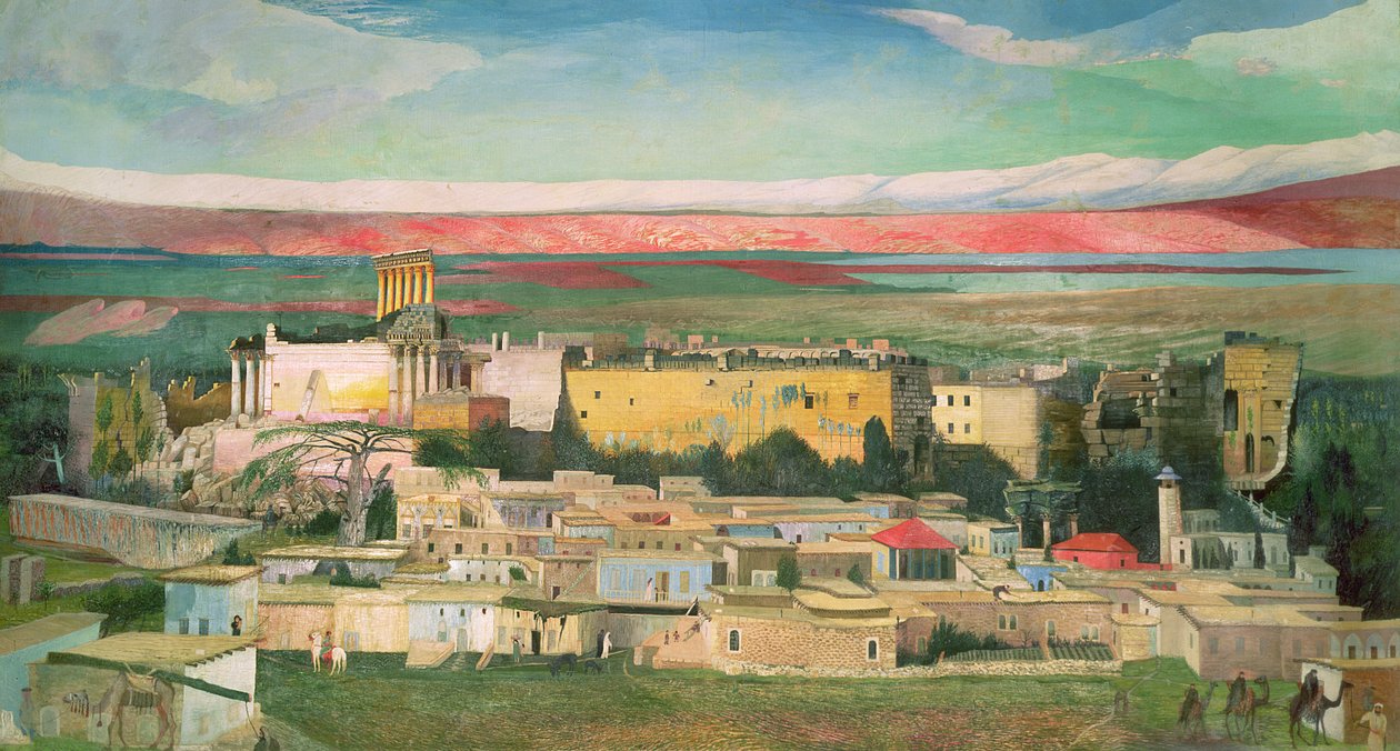 Baalbek, 1906 de Tivadar Kosztka Csontvary