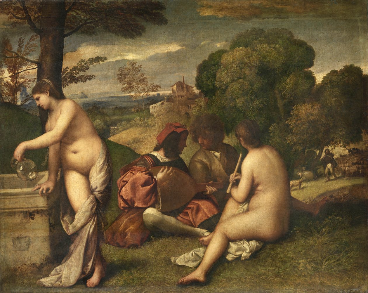 El Concierto Campestre de Tiziano Vecelli