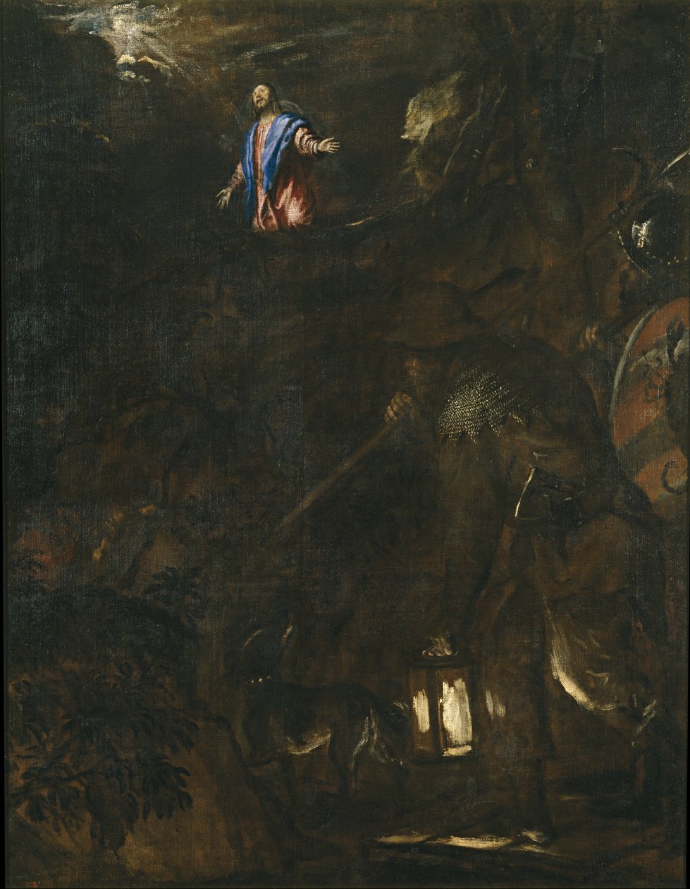 La agonía en el jardín, 1562 de Tiziano Vecelli