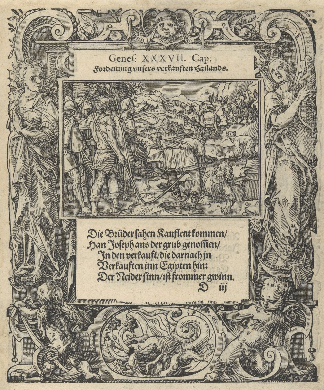 Neue Künstliche Figuren Biblischer Historien, 1576 de Tobias Stimmer