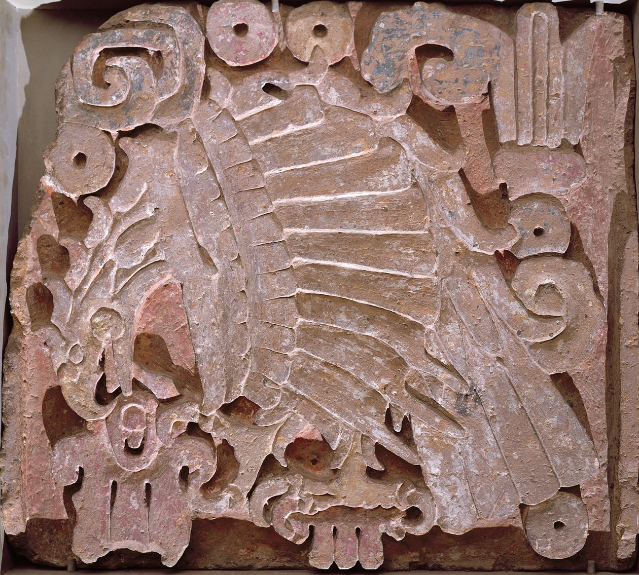 Relieve de águila, siglo X-XIII, México de Toltec