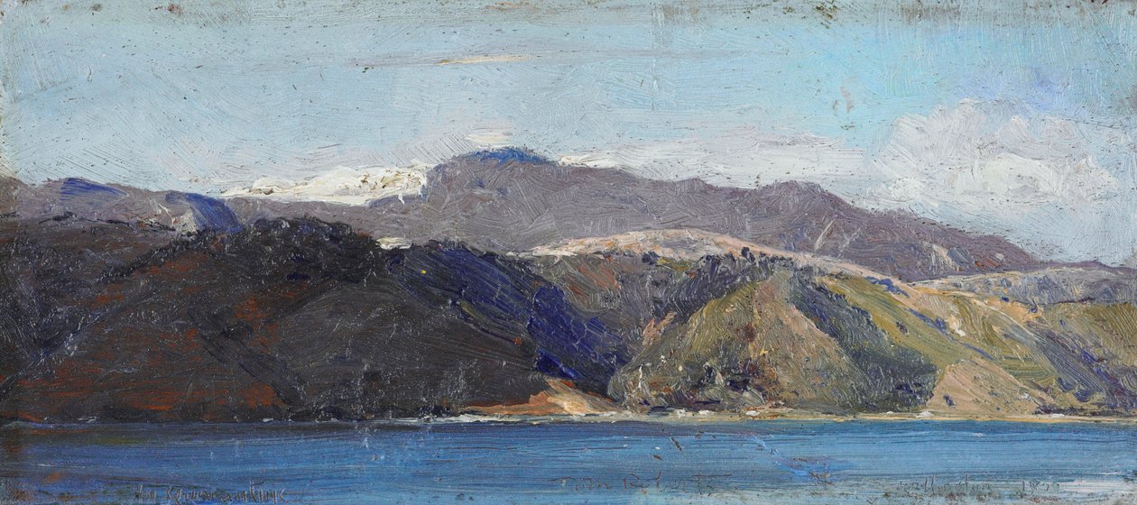 En cuarentena, Wellington de Tom Roberts