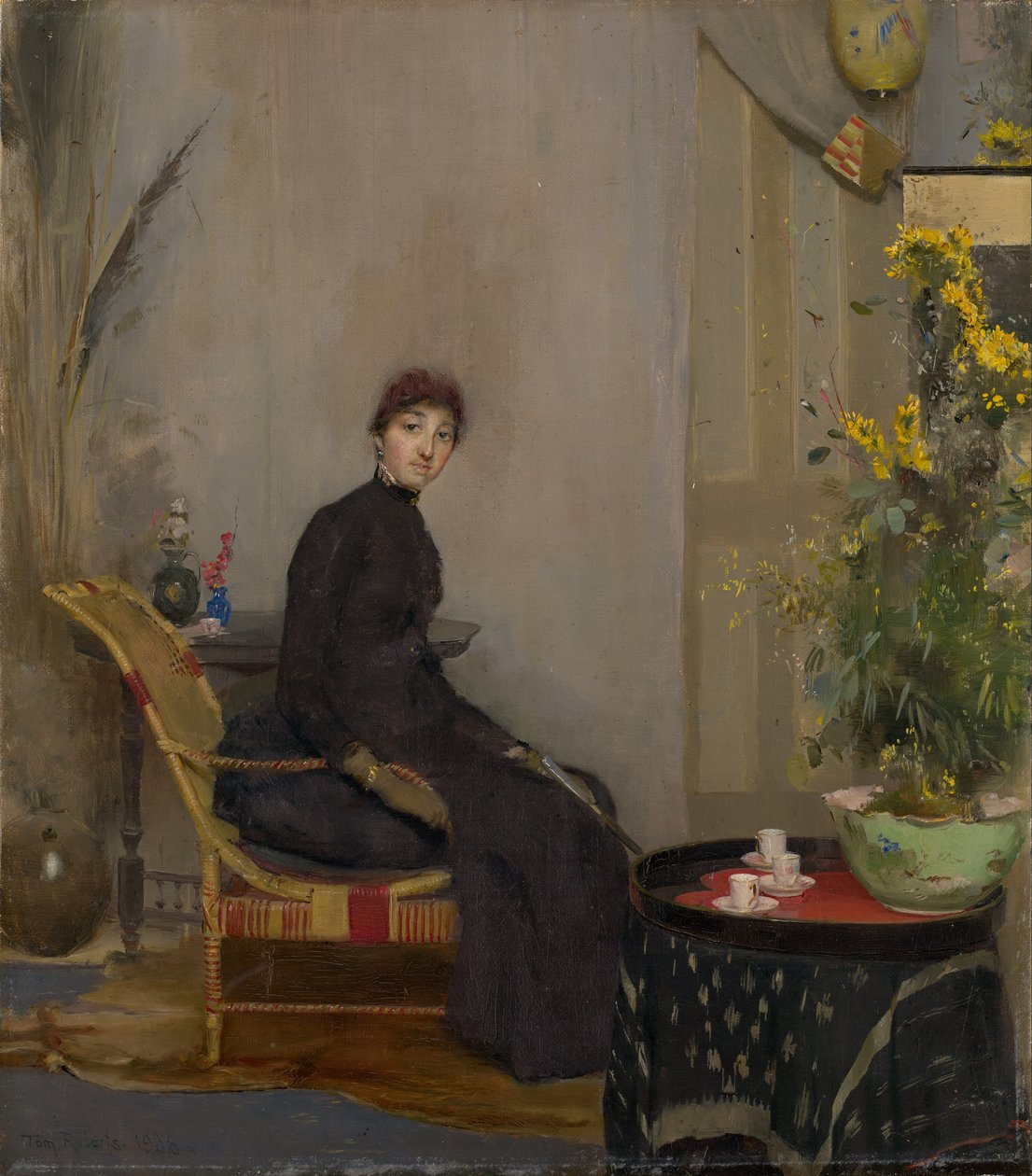 Sra. L. A. Abrahams de Tom Roberts