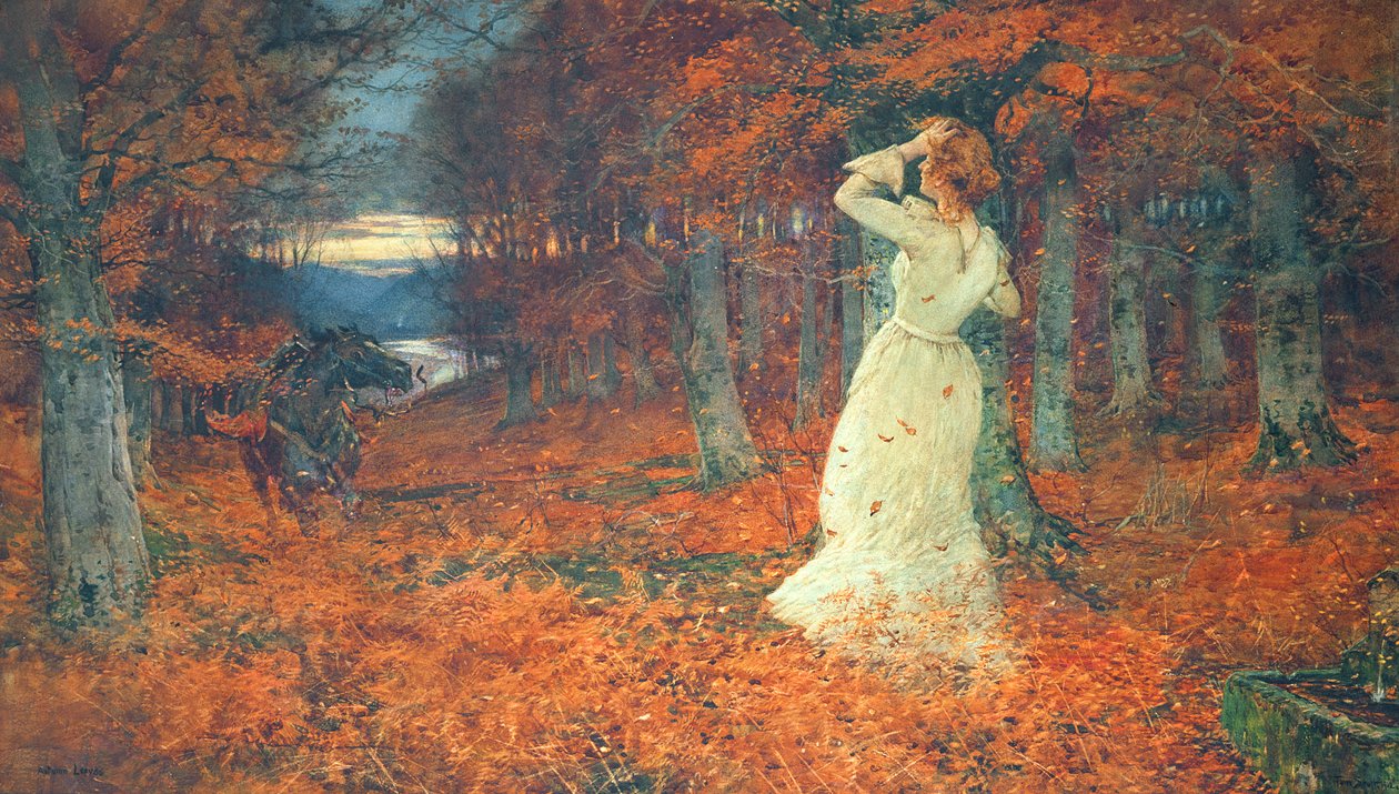Hojas de Otoño, 1902 de Tom Scott