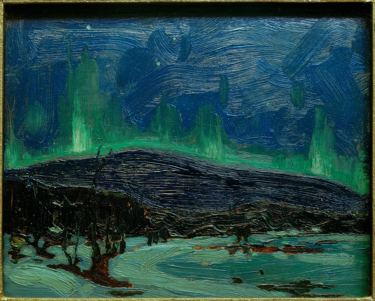 Auroras boreales de Tom Thomson