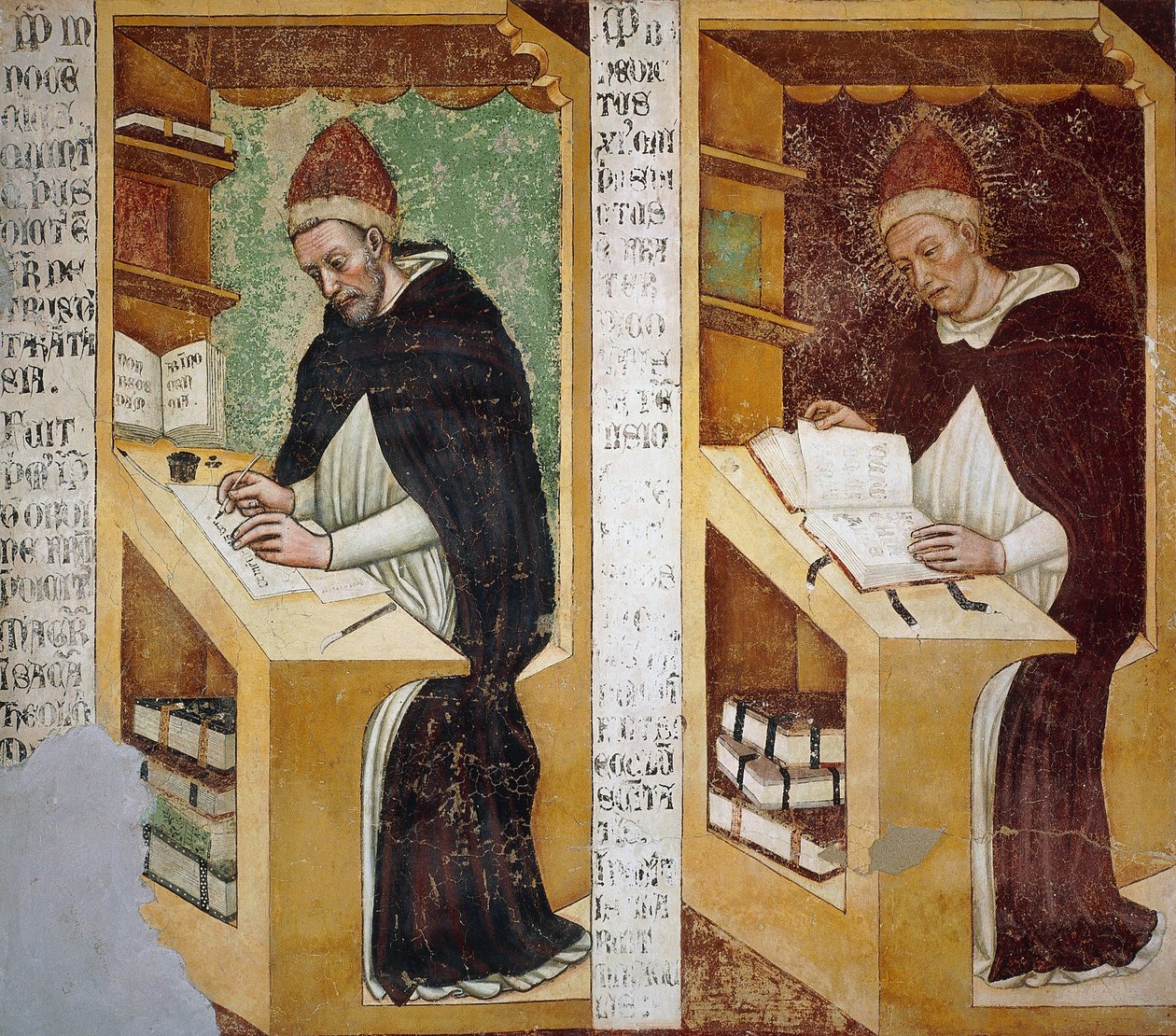 Cuarenta miembros ilustres de la Orden Dominicana de Tomaso da (late 15th century) Modena
