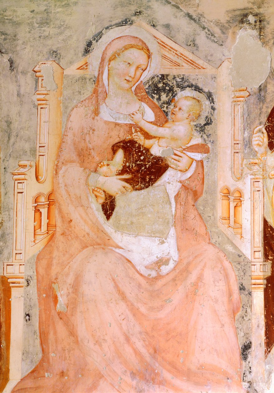 Madonna y niño de Tomaso da (late 15th century) Modena