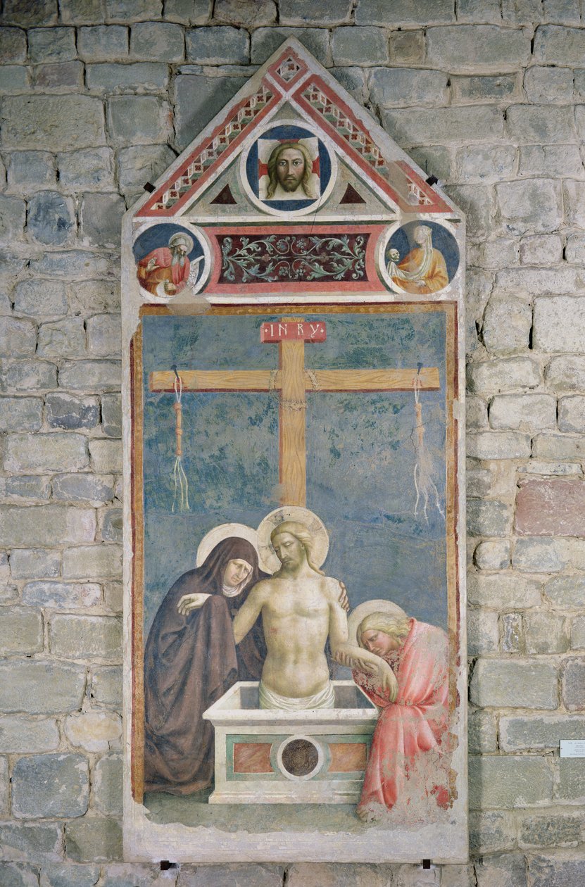 Piedad de Tommaso Masolino da Panicale