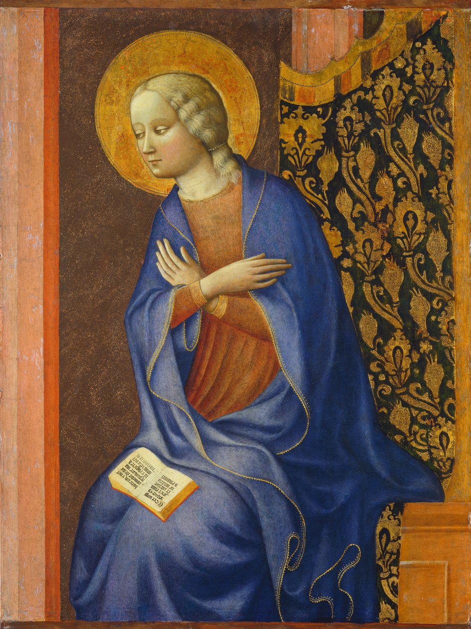 La Virgen Anunciada, c. 1430 de Tommaso Masolino da Panicale