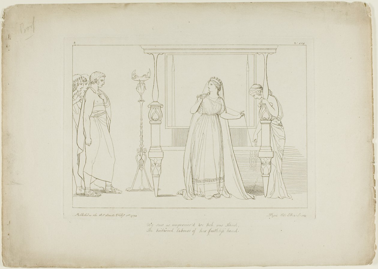 Ilustración de la Odisea de Pope de Tommaso Piroli