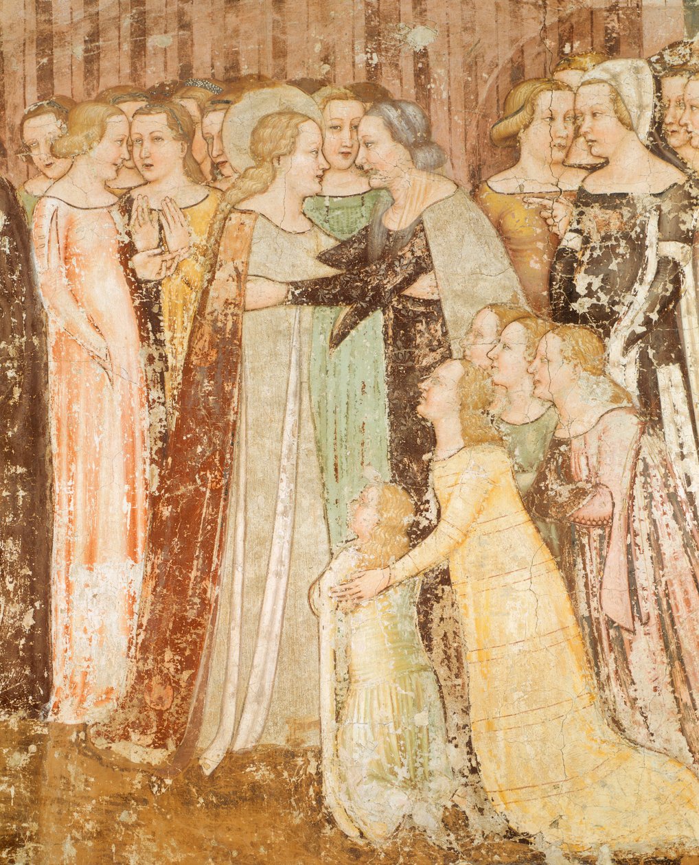 Despedida (detalle) de Historias de Santa Úrsula de Tommaso da Modena