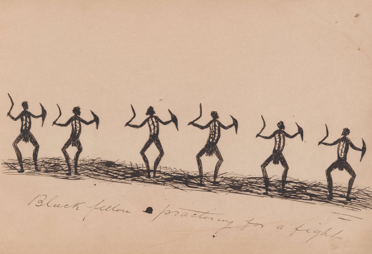 Kwatkwat - Hombre negro practicando para una pelea de Tommy McRae