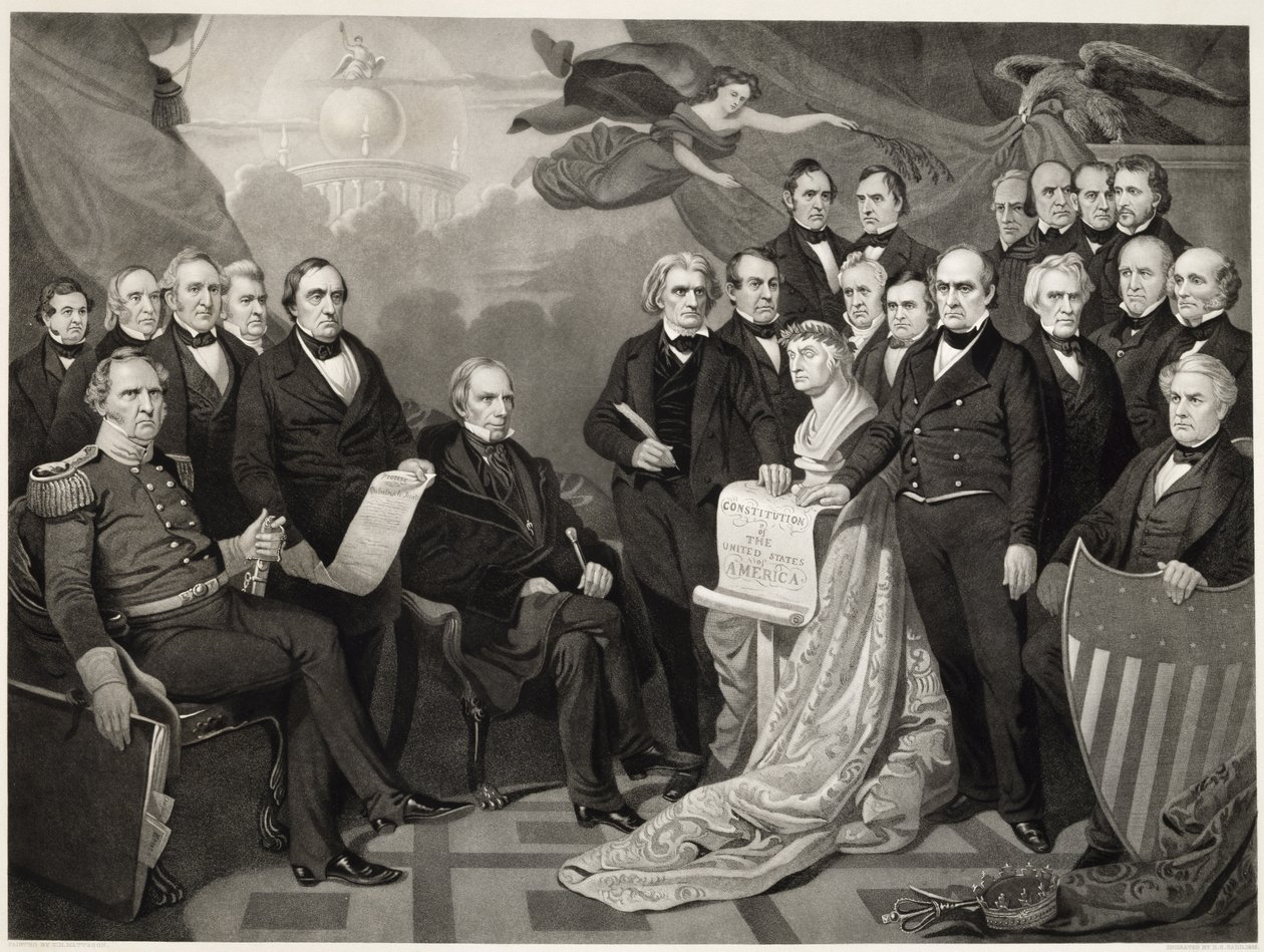 Unión, 1852 de Tompkins Harrison after Matteson