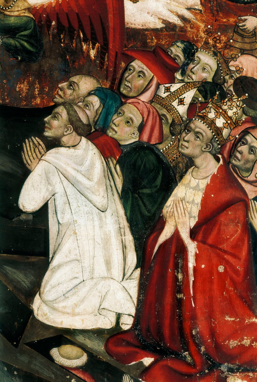 El Juicio Final, detalle del retablo procedente de la iglesia de San Sebastián de Guimerá de Tomás Giner