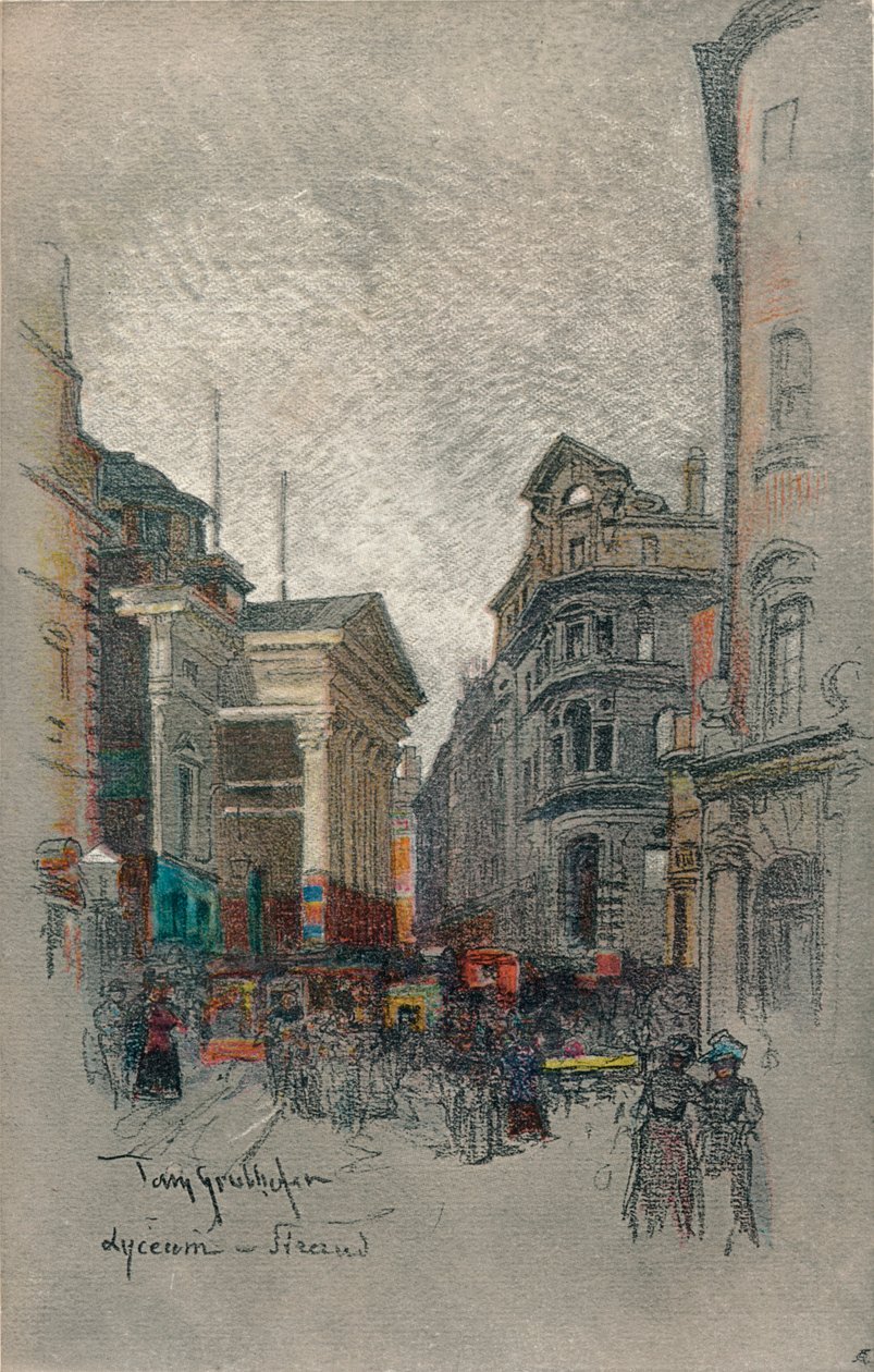 Lyceum - Strand, c1902 de Tony Grubhofer