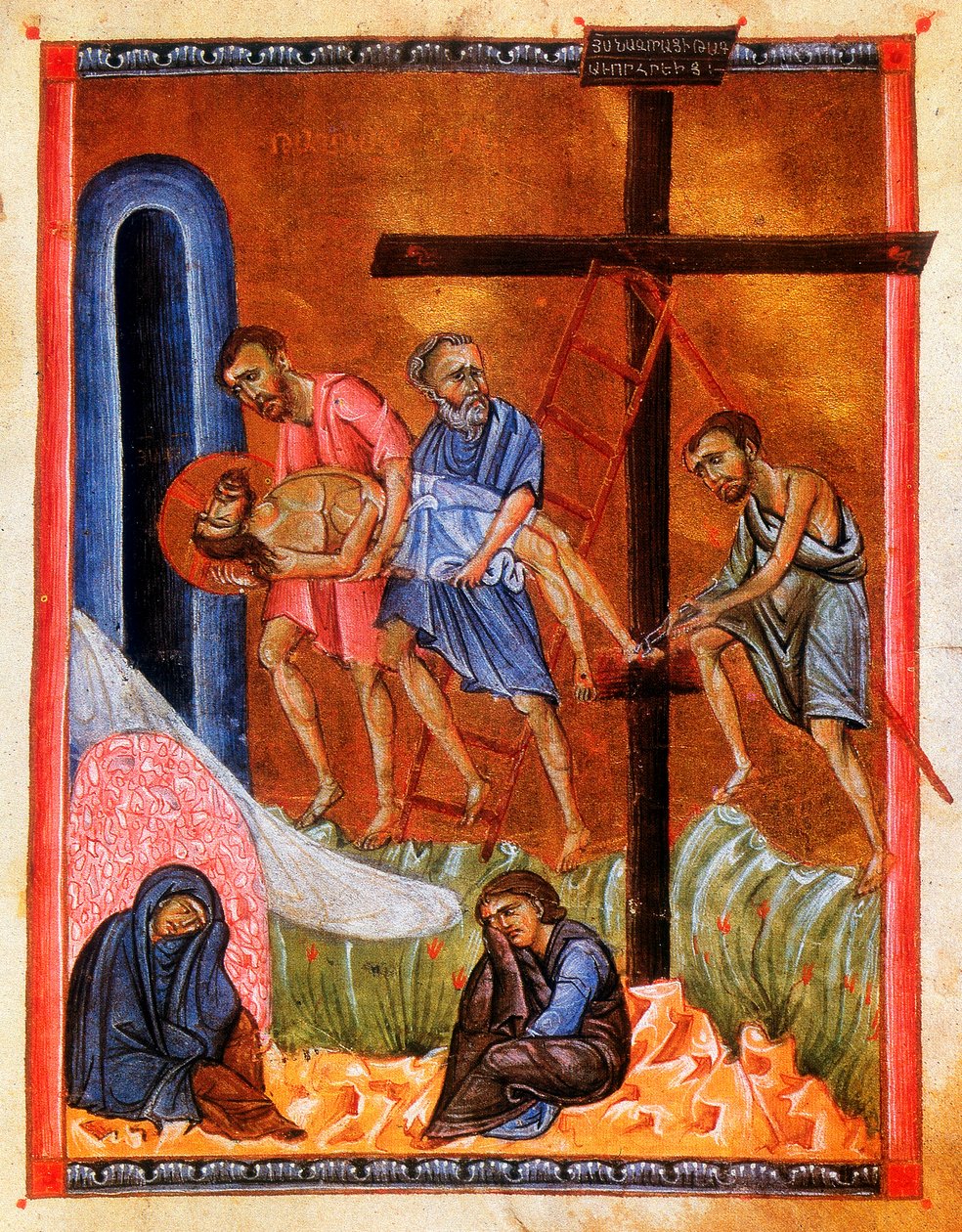 La Deposición de la Cruz, c1268 de T