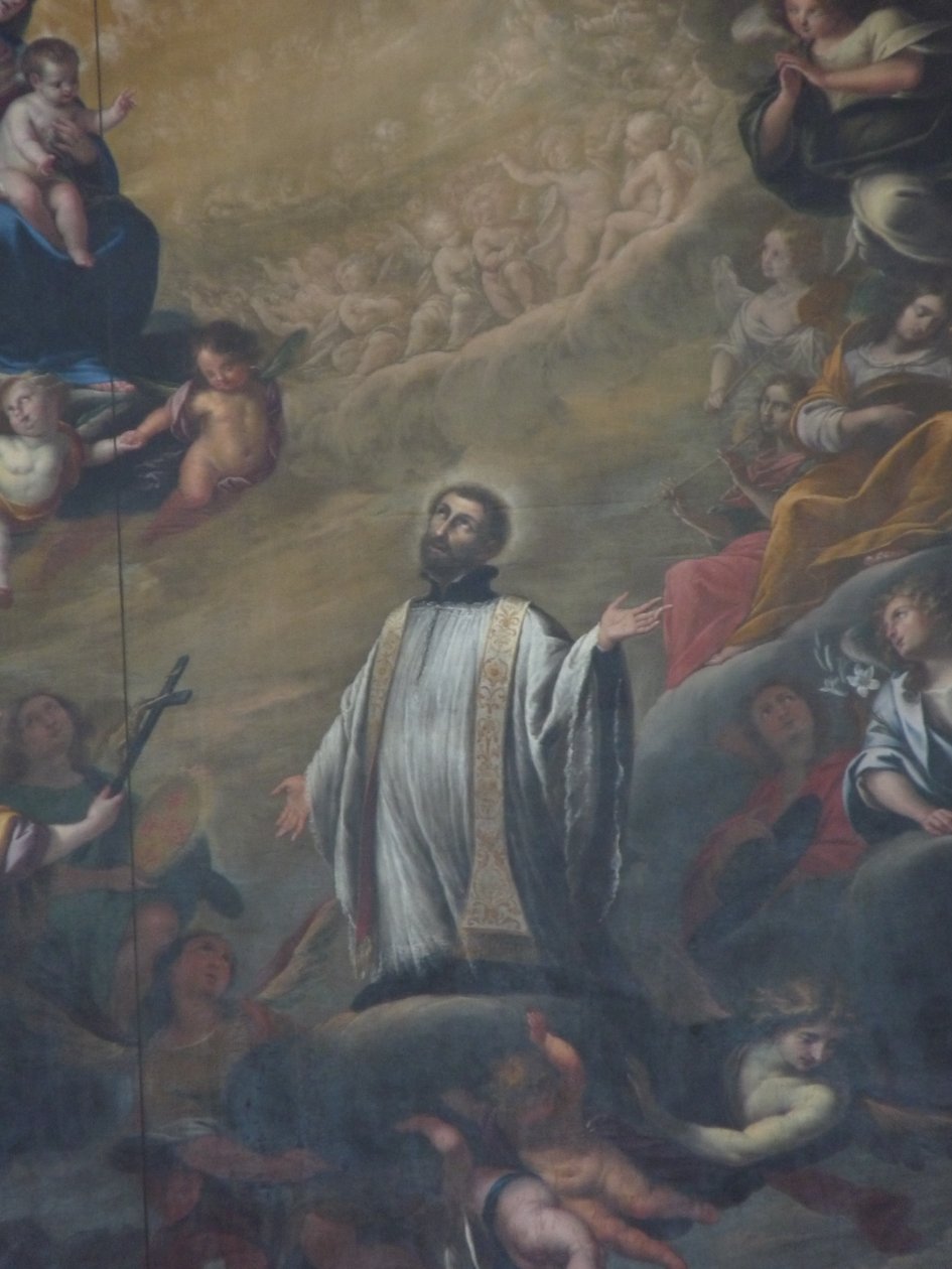 San Francisco Javier (detalle de un cuadro de altar) de Torriani