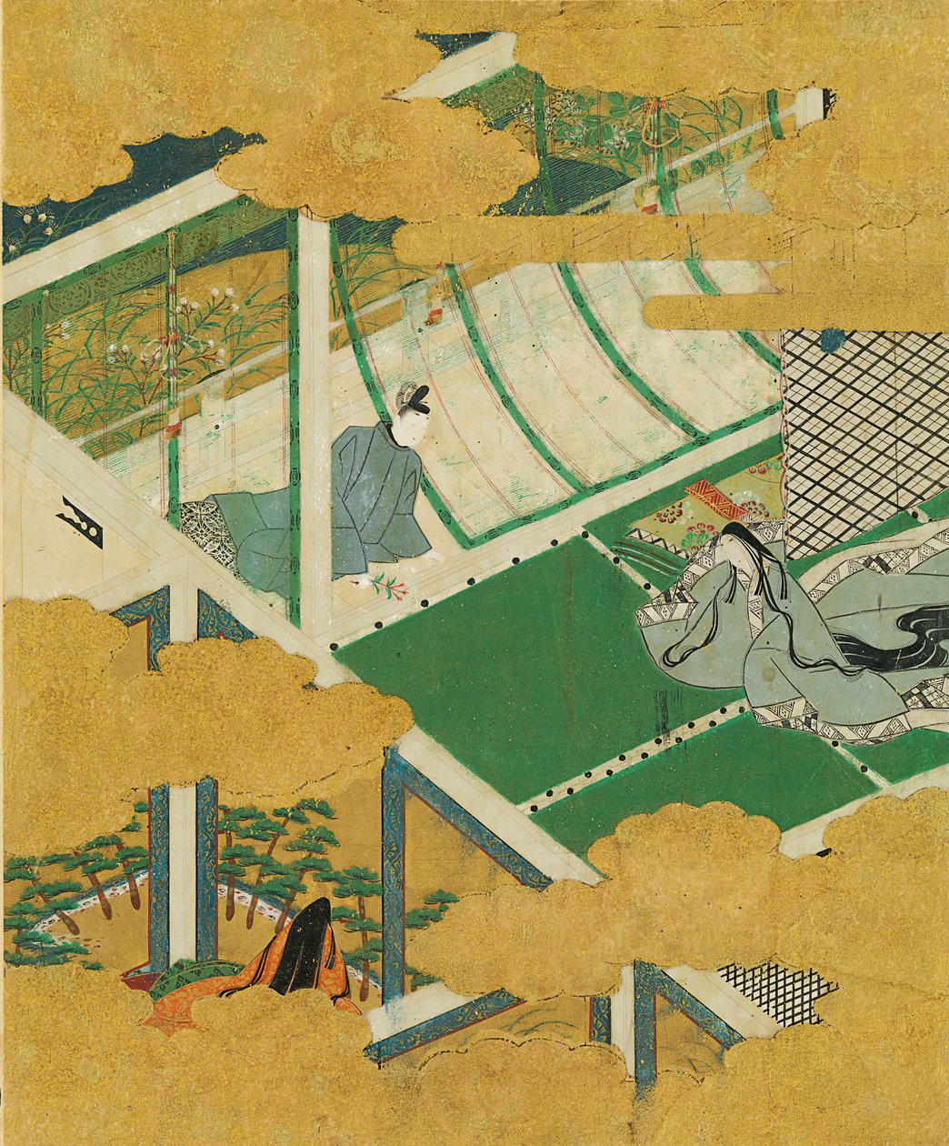 Flores de niebla, finales del siglo XVI-principios del siglo XVII de Tosa Mitsuyoshi