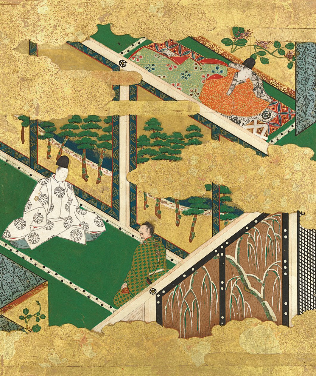 El Roble Kashiwagi, finales del siglo XVI-principios del siglo XVII de Tosa Mitsuyoshi