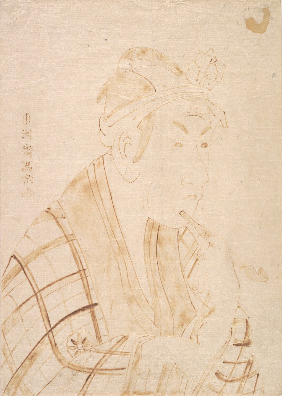 El Actor Matsumoto Koshiro como Banzuin Chobei de Toshusai Sharaku